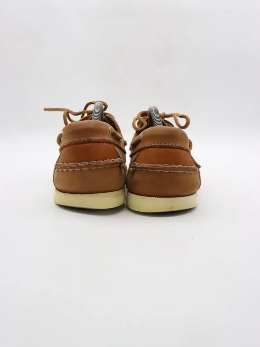 Allen Edmonds Maritime Boat Shoes Men's Size 10.5 D Brown Leather Moc Slip-On